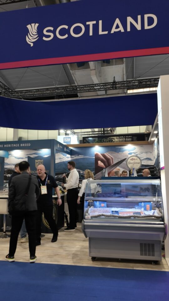 Loch Duart stand at Seafood Expo